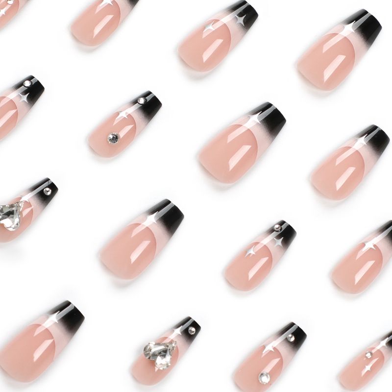 Netizen Allmähliches Tragen und Verbessern Pure Desire Wind Falsche Tabletten Nagelaufkleber 24er-Pack_voghion.com