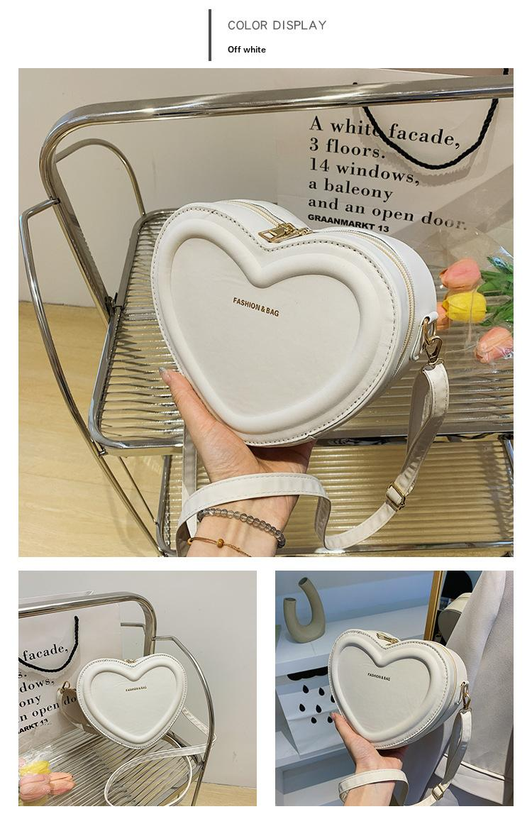 Articolo Carino Cuore Cuore Piccola Borsa Per Le Donne 2023 Nuova Moda Borsa A Tracolla Unica Ins Semplice Stile Occidentale Borsa Singola_voghion.com