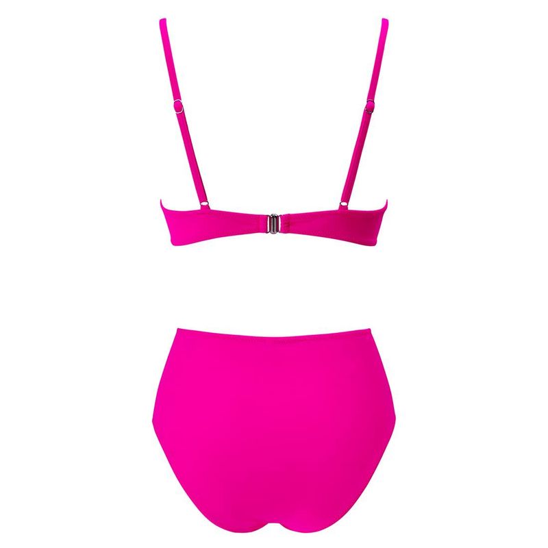 bikini Multicolor Leopard Print High Waist Tight Sexy Bikini_voghion.com
