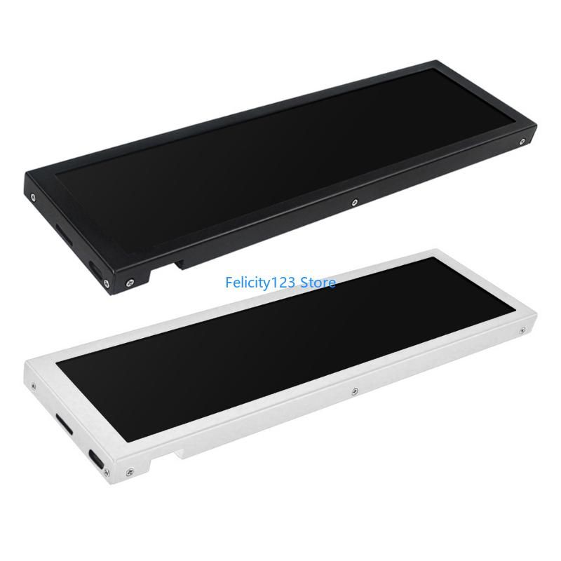 Display di monitoraggio per PC IPS con schermo secondario da 8,8 pollici, visualizzazione a 170°, struttura in lega di alluminio_voghion.com