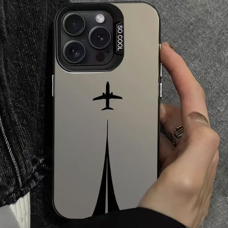 Simple Aircraft For 16/15/14 Pro Mobile Protective Phone Case 15promax13/12/11X Trend Advanced_voghion.com
