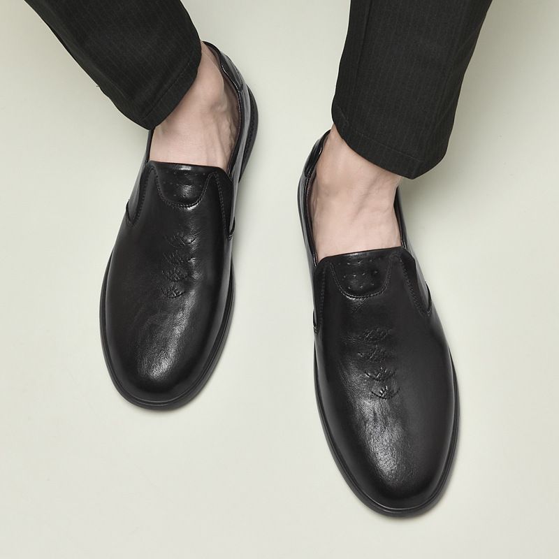 Lederschuhe Herrenschuhe Leder Herren Arbeitsschuhe Herrenschuhe Freizeitschuhe_voghion.com