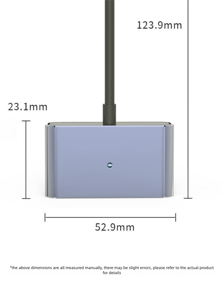 OTG-converter Oplaadbare Type-C mobiele telefoon Tablet Flashdrive Muis Multifunctionele universele 2-in-1 USB-adapter_voghion.com