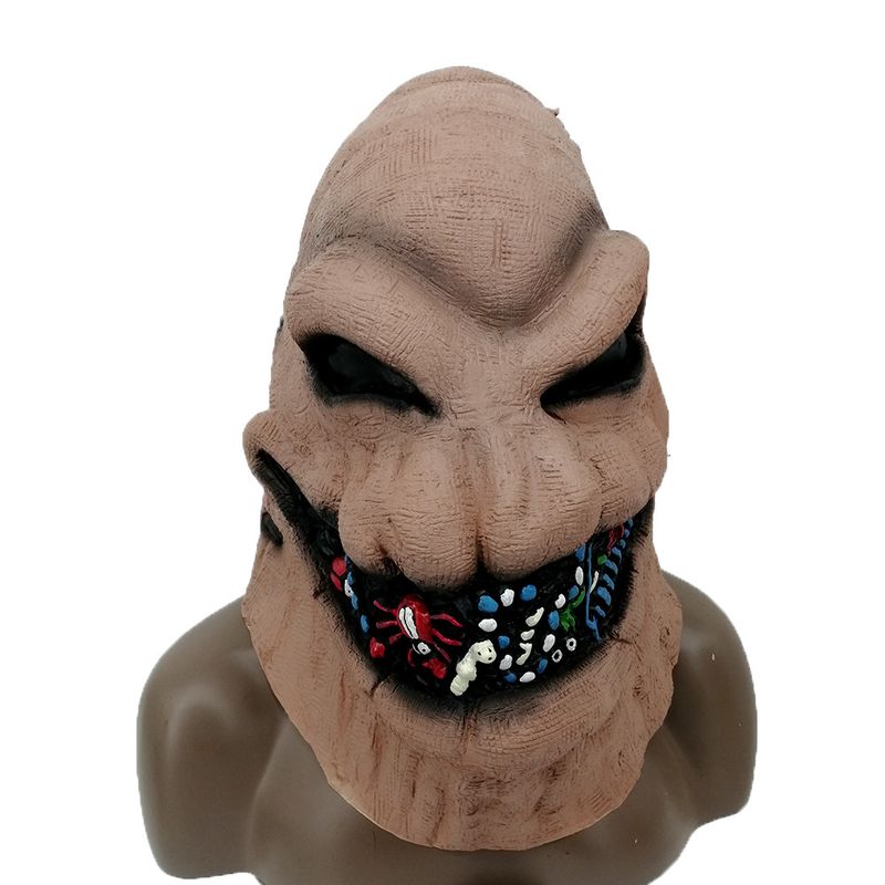 Halloween Julafton Scar Jack Ubiquki Latex Film Perifera karaktärer Party Mask Headset_voghion.com