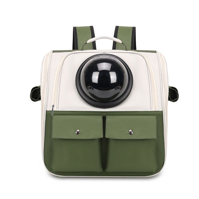 Borsa versatile alla moda per animali domestici, trasportino per gatti, borsa portatile per esterni, grande contenitore per aereo, capsula spaziale_voghion.com