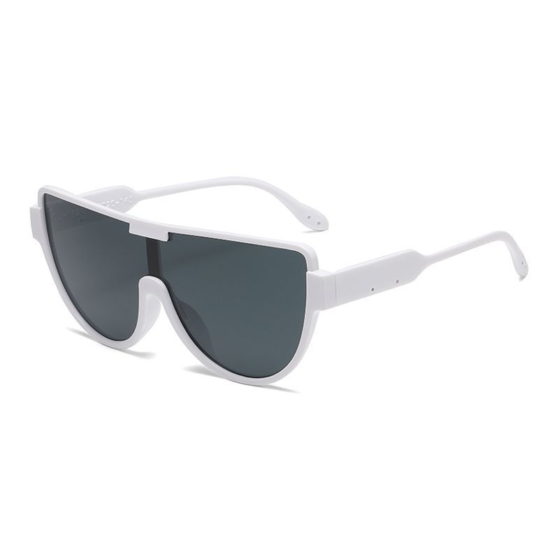 Occhiali da sole da aviatore monoblocco con montatura grande alla moda, occhiali da sole da ciclismo personalizzati con mezza montatura_voghion.com