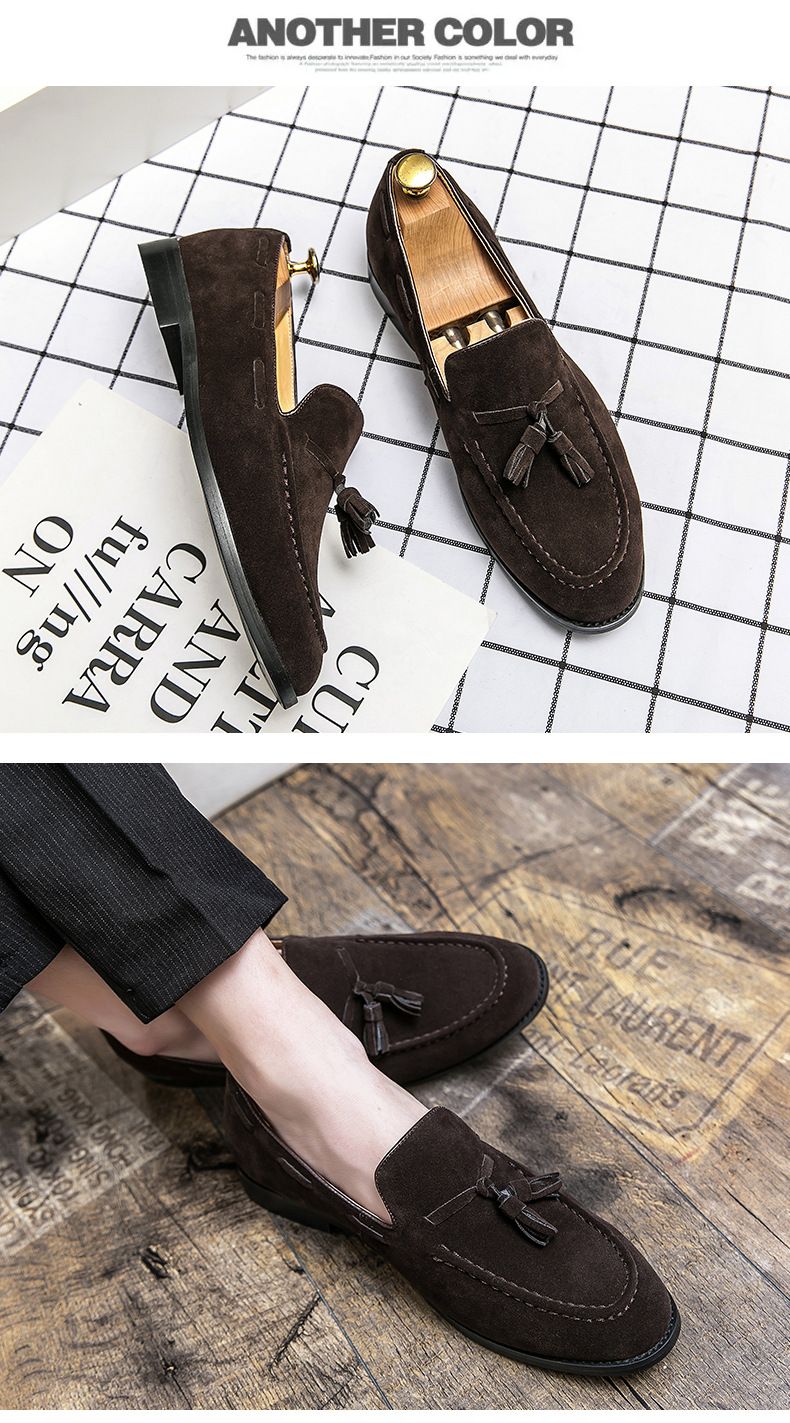 2025 Trendy Loafers Summer Slip-On Moccasins Lazy One-Step Soft Sole British Style Casual Leather Men's Shoes_voghion.com