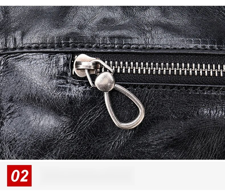 Malinte Head Große Kapazität Casual Fashion Crossbody Leder Hand Grab Muster Single Shoulder Herren Briefträgertasche_voghion.com