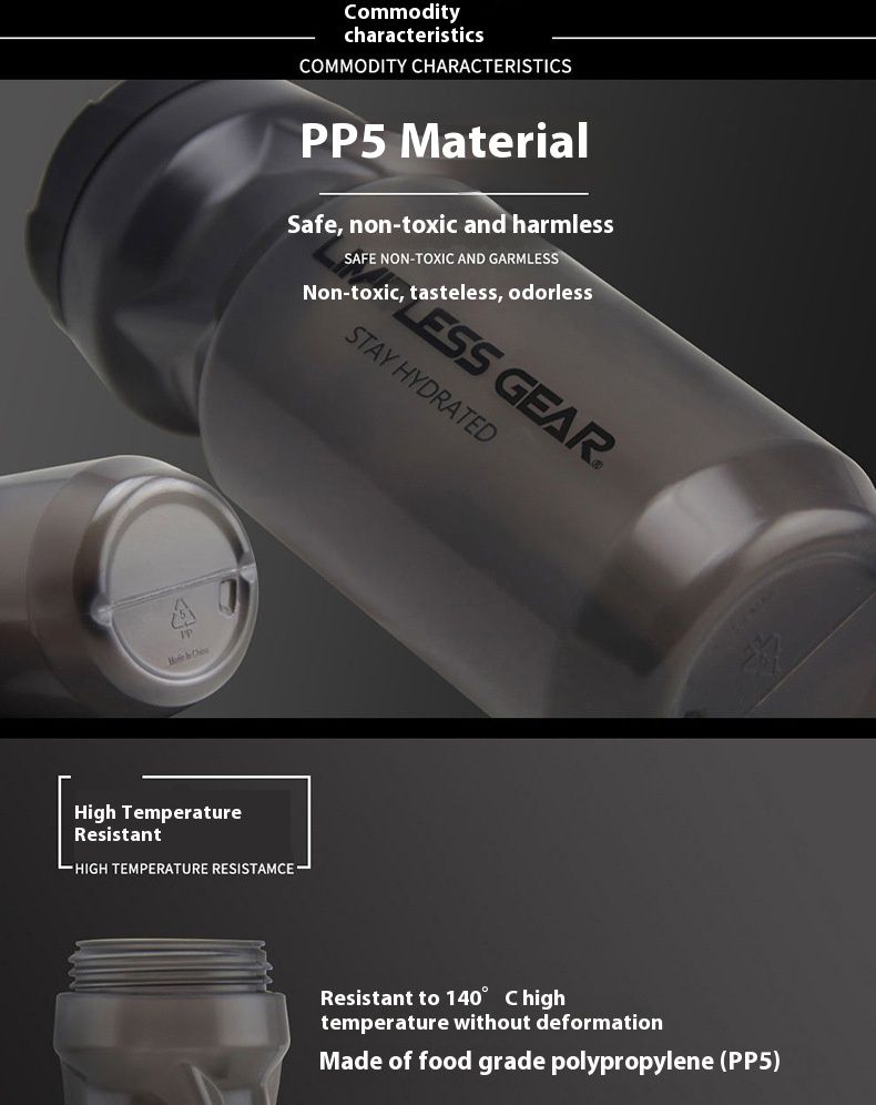 Butelka na wodę Limeisi Squeeze Sports do jazdy na rowerze i biegania, duża pojemność, do kontaktu z żywnością, bezzapachowa_voghion.com