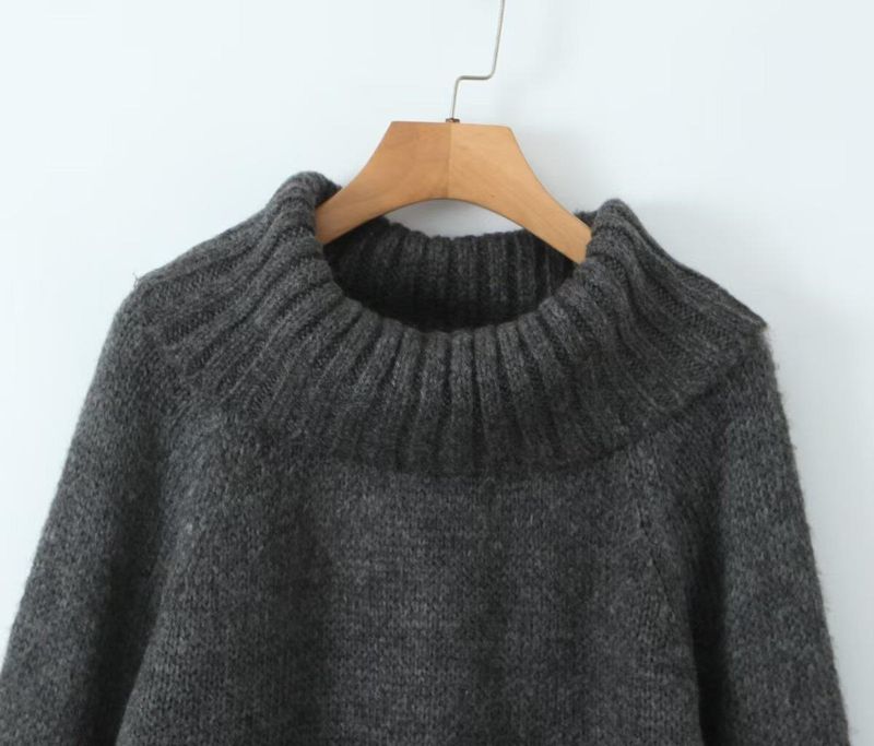 2024 Herbst neuer urbaner Stil, vielseitiger russischer Off-Shoulder-Pullover, Strickpullover_voghion.com
