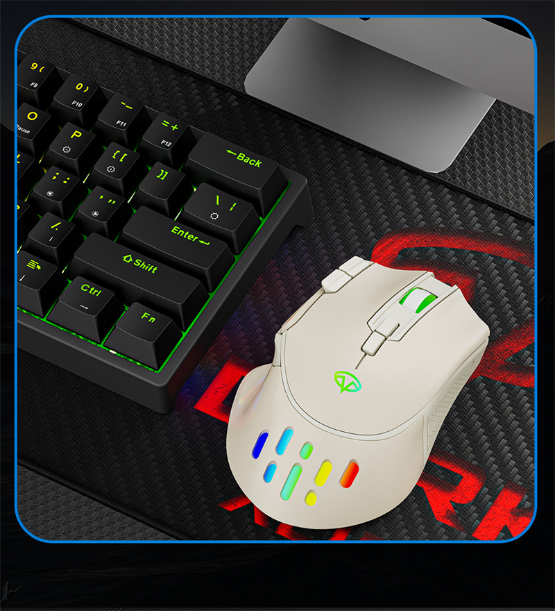Prodotto D Nuovo mouse da gioco wireless G Pulsante luce RGB Interfaccia USB Adatto per laptop Desktop Compu ame RB esktop_voghion.com