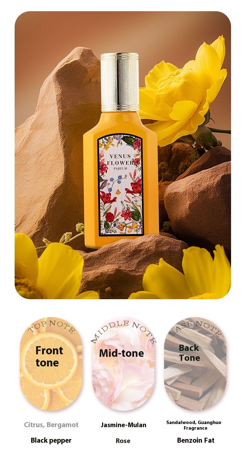 2024 New Qimengqianzihua Women's Perfume Set Jasmine Tone Three Piece Student Gift Perfume_voghion.com