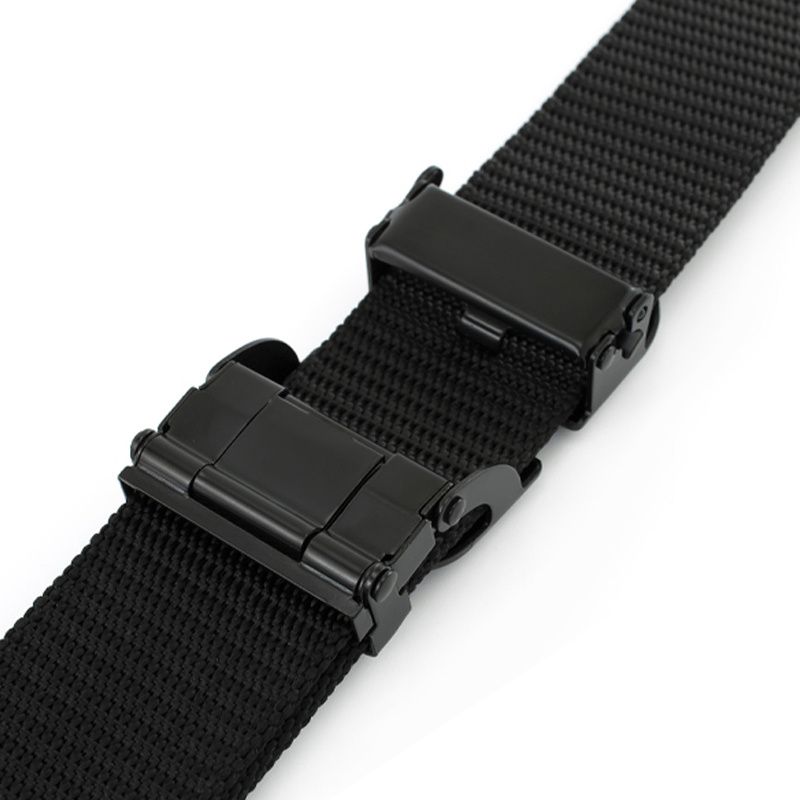 HOT Men's Ratchet Nylon Web Canvas Golf Automatic Buckle Waist Belt for Men Casual Work_voghion.com