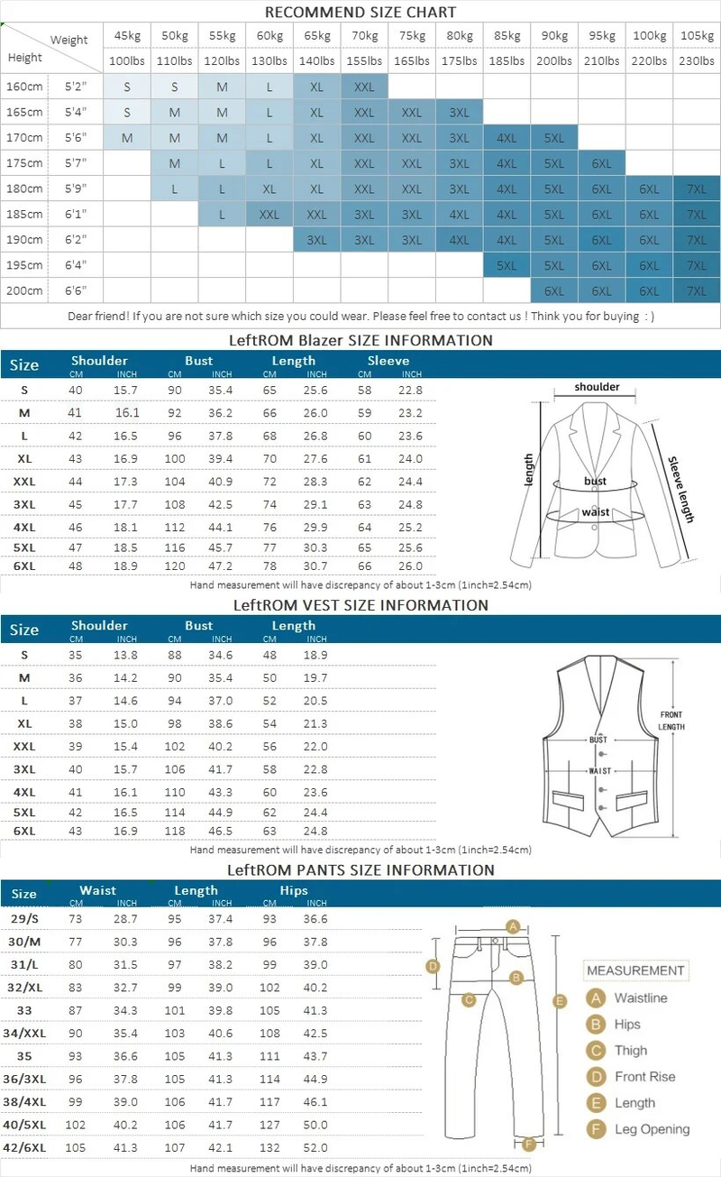 Boutique Einfarbig Herren Casual Büro Business Anzug Drei- und Zweiteiler Set Bräutigam Hochzeitskleid Blazer Weste_voghion.com