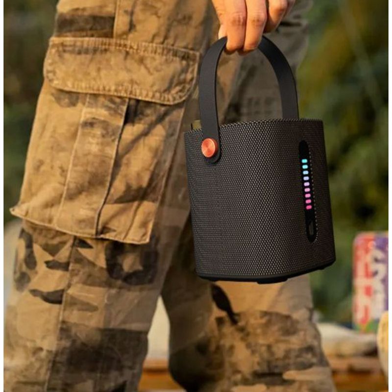 2025 New Outdoor Portable Wireless Bluetooth High Volume Subwoofer Colorful Handheld Speaker S24_voghion.com