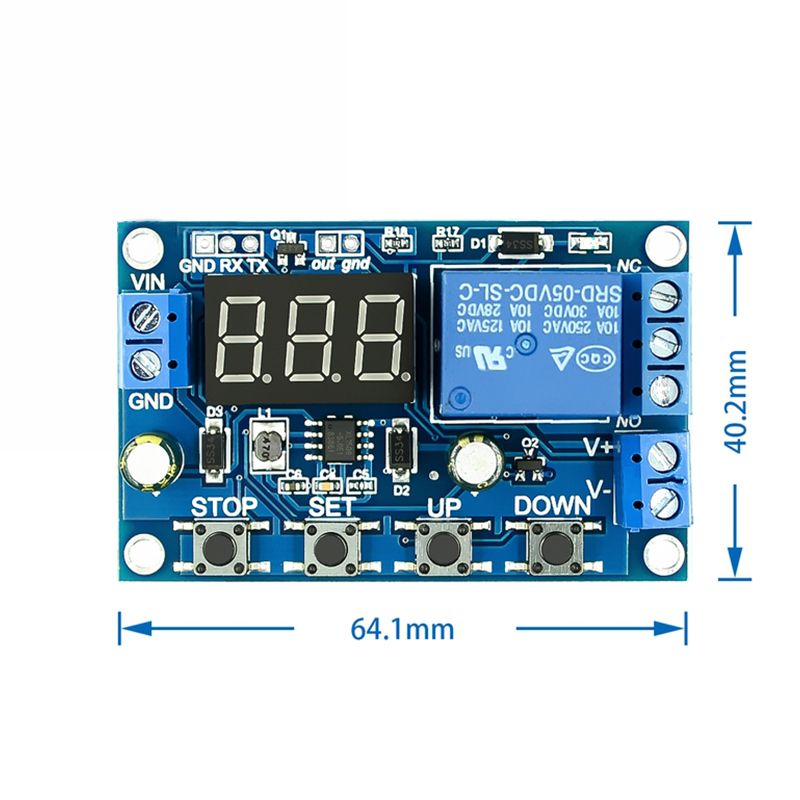 Batterielade-/Entladungsmodul Integréierte Voltmeter Ënnerspannungs-/Iwwerspannungsschutz Timing Laden-/Entladungskommunikatioun_voghion.com