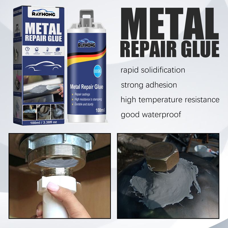metal casting glue high temperature resistant welding glue metal casting sand hole pore crack electric welding strong glue_voghion.com