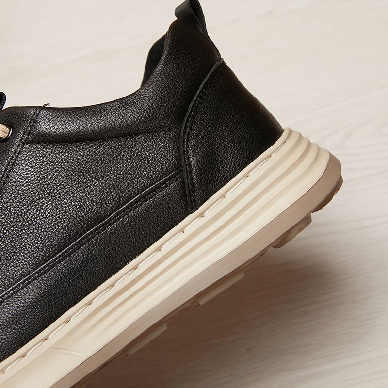 Voyage Verdickte, leichte Freizeitschuhe aus Leder für Herren – Herbst 2025 – Neue Schnürschuhe – Bequem und warm – Hersteller und Großhändler_voghion.com