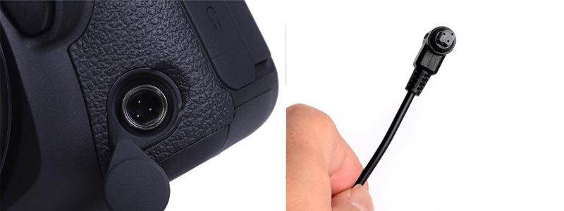 RS-80N3 Remote Control Shutter Release Cable For Canon E0S R1 R3 R5 R52 1D 1D2 1DX 5D 5D2 5D3 5D4 6D 6D2 7D2 7D Mark II_voghion.com