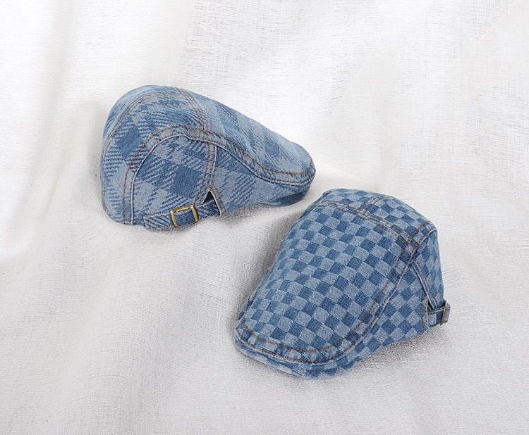 Herbst und Winter Kinderhüte INS Light Board Kinder Baskenmütze Cowboy Schirmmütze Jazzhut Punk Trend_voghion.com