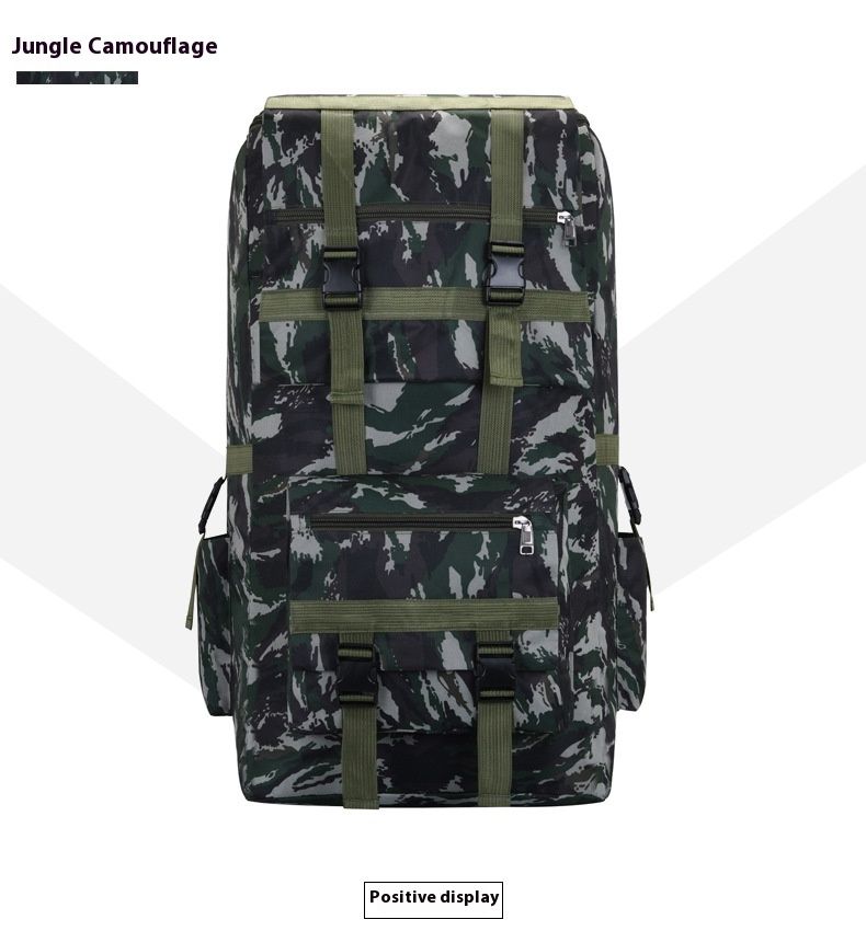 Ekstra stor bjergbestigningstaske camping camo multifunktionel kunststuderende skitsering udendørs opbevaringsrygsæk_voghion.com