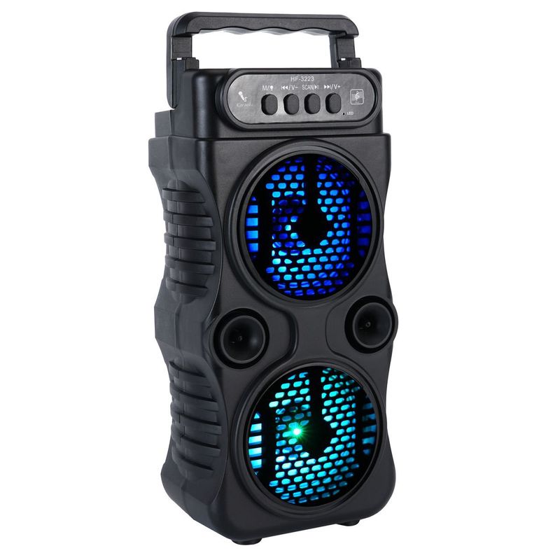 Karaoke hine Music Center Square Dance Soundbar Pequeño altavoz portátil Bocina Bluetooth portátil_voghion.com