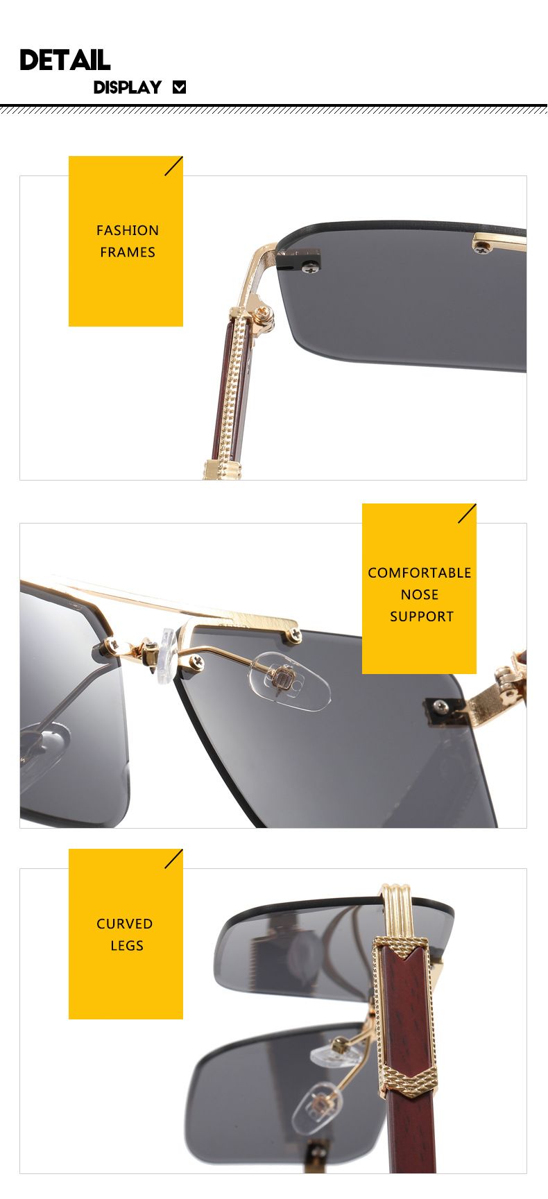 Polygonal Duebelstrahl-Rahmenlos 2025 Nei Moudeg Fir Männer Fuerbrëller_voghion.com