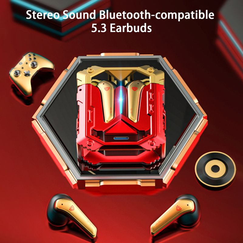 Dual H08 Mics Battery In-ear Bluetooth-compatible Noise Life Long Earphones Reduction HiFi Sound Wireless Earbuds_voghion.com
