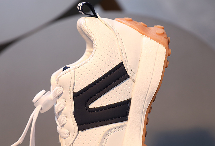 Autumn Children's Breathable Little White Boys' Soft Sole Anti slip Sports Girls' Fashion Single Shoes Baby_voghion.com