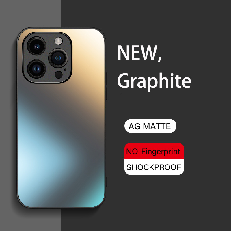 AG Silicone Matte Glass For iPhone 12 11 Max Plus 13 14 Pro X XR XS MAX Frosted Camera Lens Protective_voghion.com