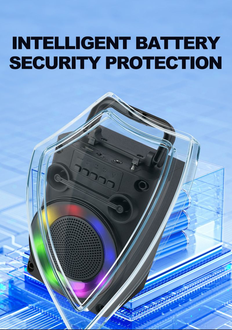 ZQS1455 Vanjski kamperski karaoke Square Dance Prijenosni bežični Bluetooth veliki zvučnik malog kapaciteta_voghion.com