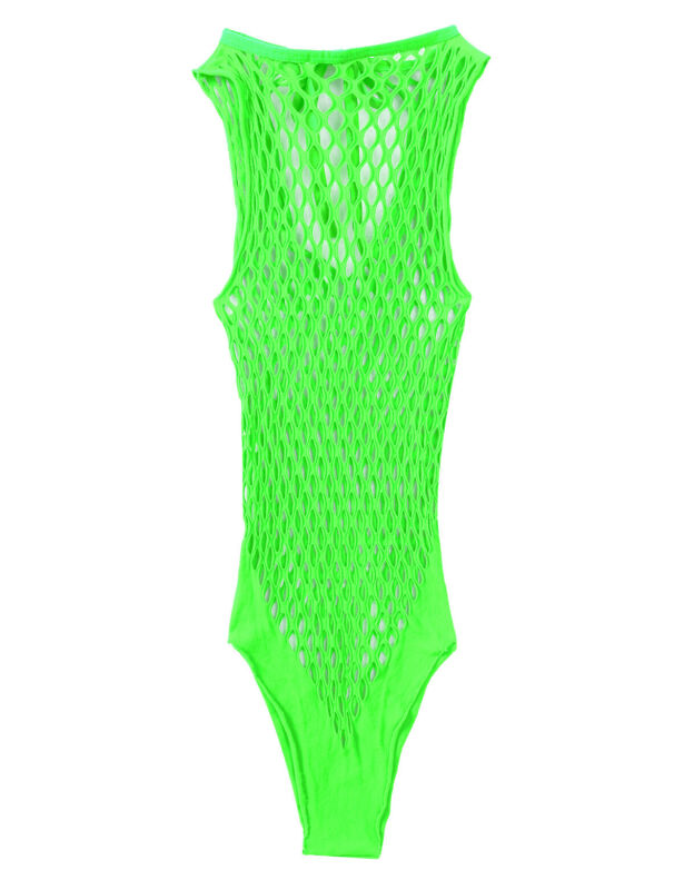 Sexy women's tights fishing net hollow body socks underwear doll pajamas_voghion.com