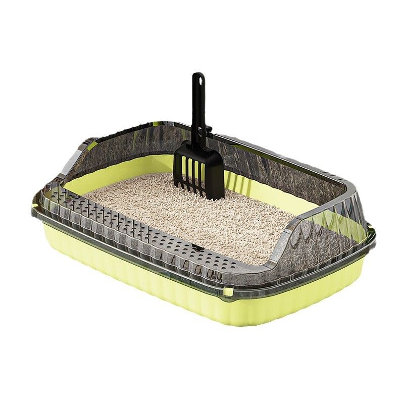 per gattini di piccola taglia, lettiera per gatti semichiusa, bocca bassa, ingresso basso, speciale per gattini da latte_voghion.com