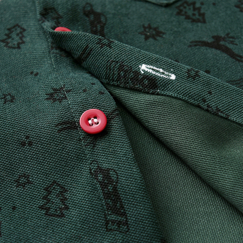 Natale Bambini Stampa autunnale per bambini Papillon natalizio a maniche lunghe digan moda vintage set di abiti per bambini di grandi dimensioni_voghion.com
