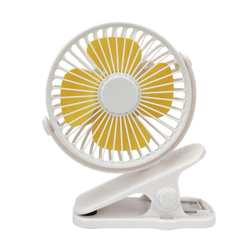 Ventilador elétrico portátil de mesa ultra silencioso com clipe USB recarregável de alta potência eólica_voghion.com