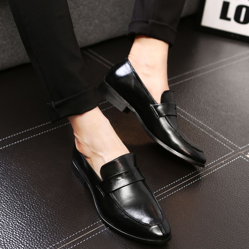 Lefu Wenzhou Leder Freizeitschuhe für Herren_voghion.com
