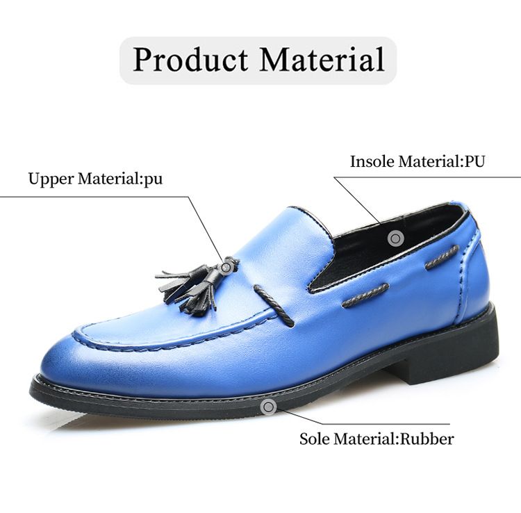 Herrenmode Quaste Weiche Mokassins Herren Echtleder Casual Loafers Outdoor Driving Flats Schuhe_voghion.com
