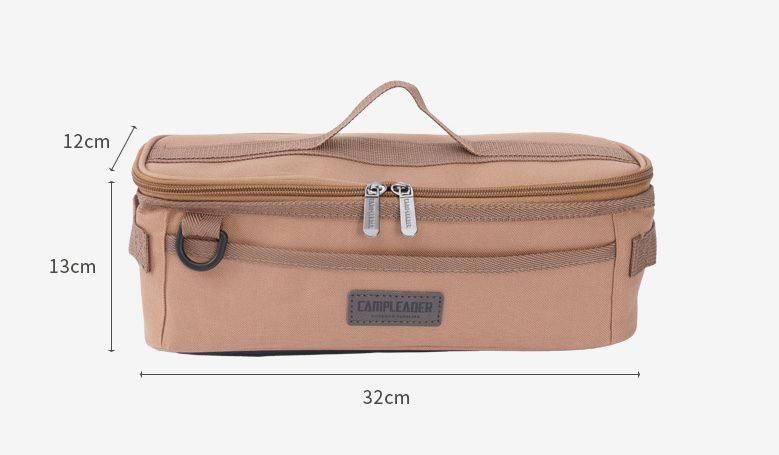 Outdoor Tool Storage Portable Tableware Stove Peg Wind Rope Camping Bag Handbag Small Size_voghion.com