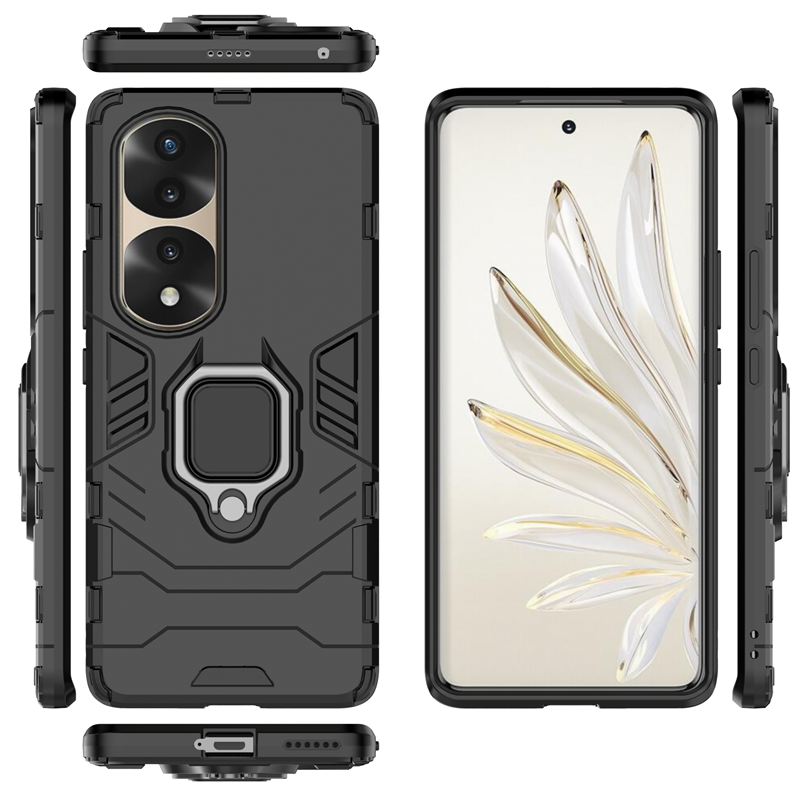 For Huawei Honor 70 Pro Case Armor For Honor 70 Pro Cover Protect Silicone Rubber Shockproof Cover For Honor 70 Pro Plus_voghion.com