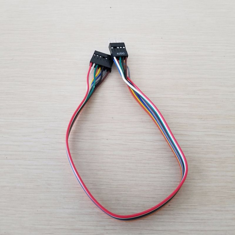 Adaptateur de câble audio mâle 13 broches femelle à 8 broches de remplacement pour carte mère Lenovo_voghion.com