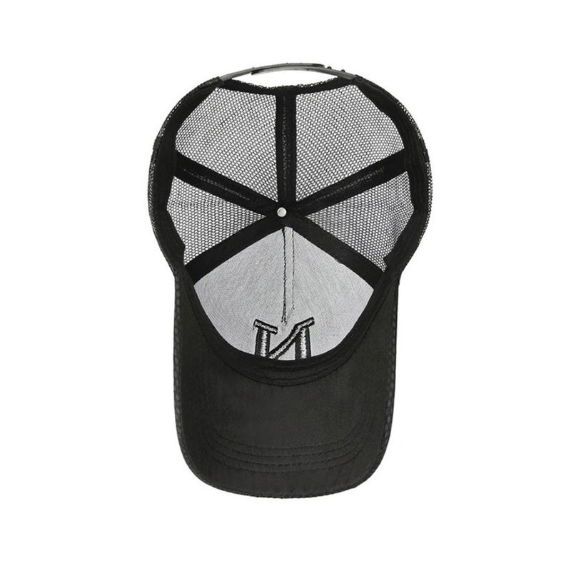 Été Nouveau Filet Hommes Baseball Édition Coréenne Pare-Soleil Lettre Soleil Sports De Plein Air Canard Langue Chapeau_voghion.com