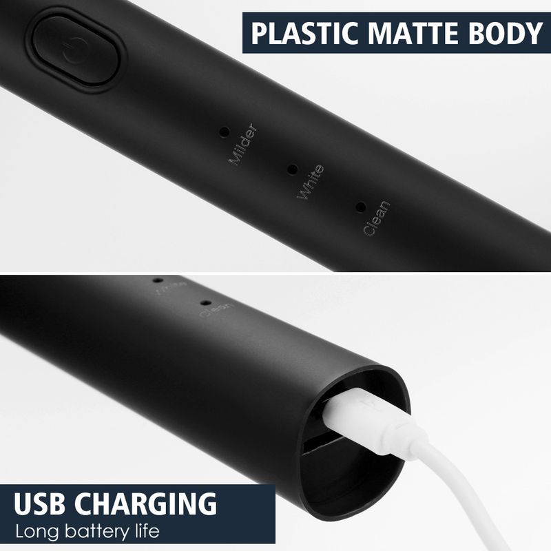 Three Mode 7 Brush Head Soft Hair Electric Toothbrush Intelligent Cleaner To Remove Tooth Stains And Tartar Household_voghion.com