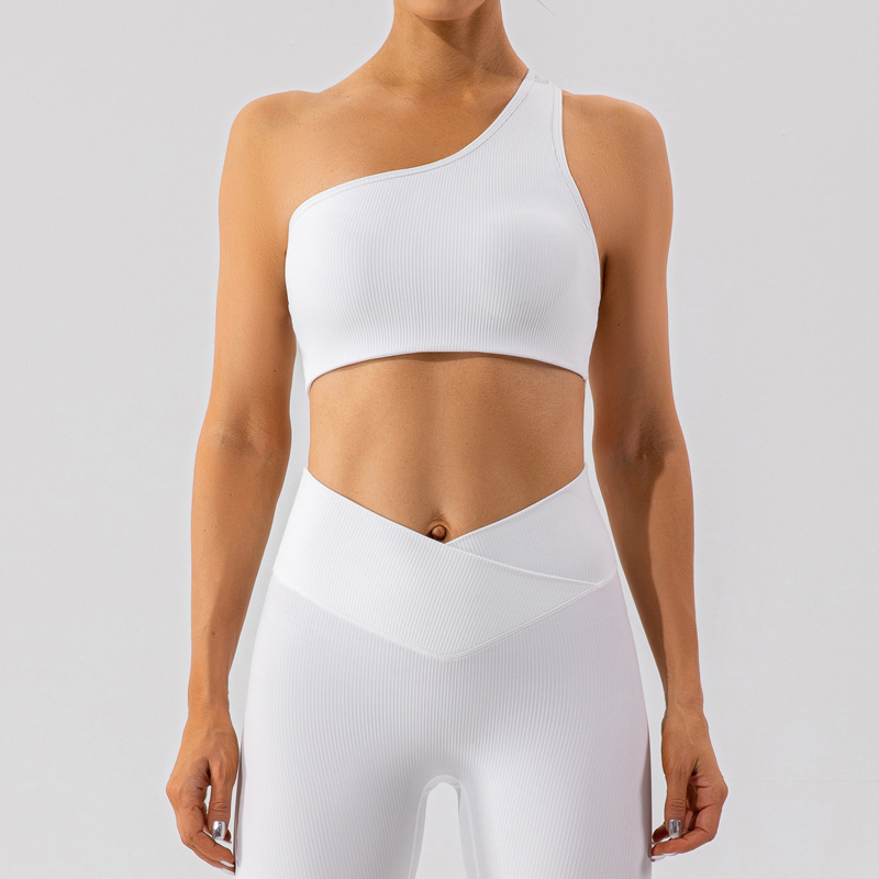 LazyZoom Spring New Bare Sensation Fitness Tanktop Mooie Rug Sport Tight Set Hardlopen Ademend Sneldrogende Yogakleding_voghion.com