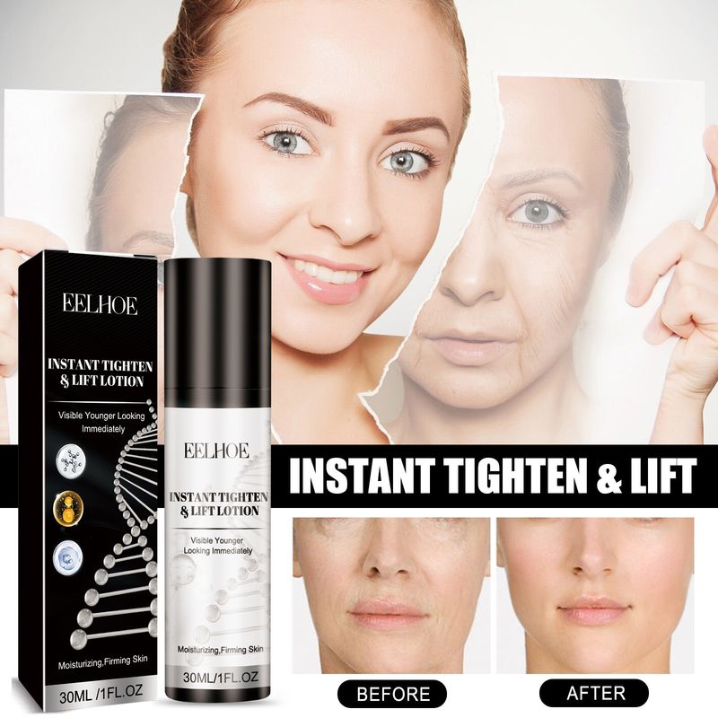 EELHOE Instant Facial Firming Lifting Lotion spendet tiefenwirksam Feuchtigkeit, polstert die Haut auf, verkleinert die Poren und reduziert Fältchen_voghion.com
