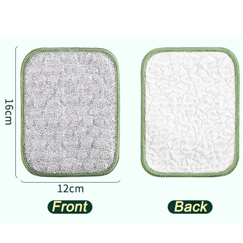 5/10 pezzi di spugna per lavare i piatti, spugne lavabili riutilizzabili, spugna magica a doppio lato per lavare i piatti per utensili da cucina puliti_voghion.com