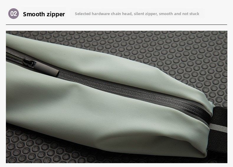 2025 New High-End Lightweight Invisible Elastic Sports Waterproof Fitness Special Running Phone Waist Bag_voghion.com
