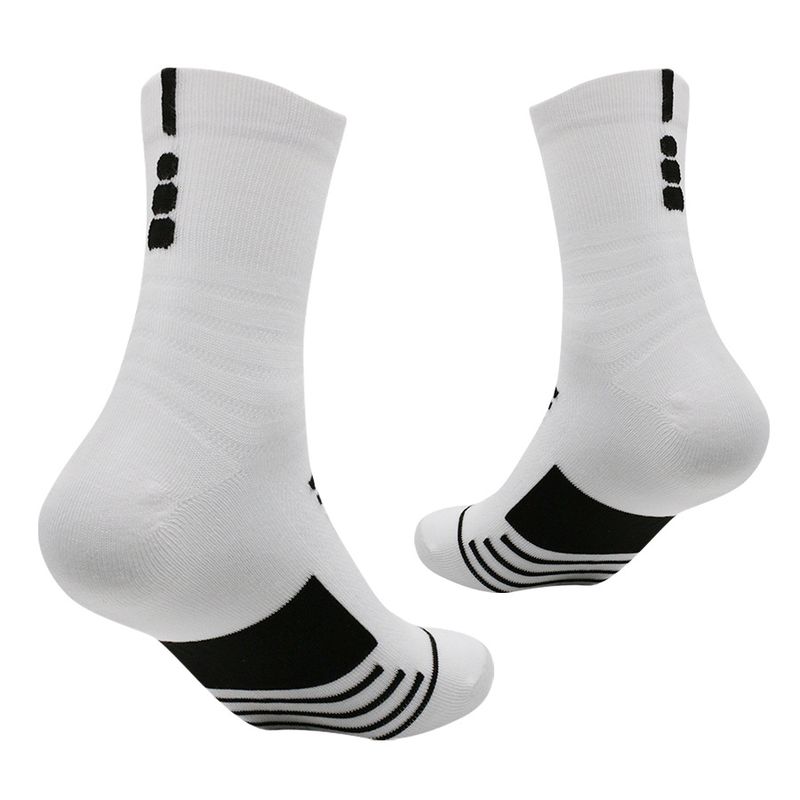 Calzini unisex da corsa e badminton da uomo e da donna, modello Elite Basketball, tubo centrale_voghion.com