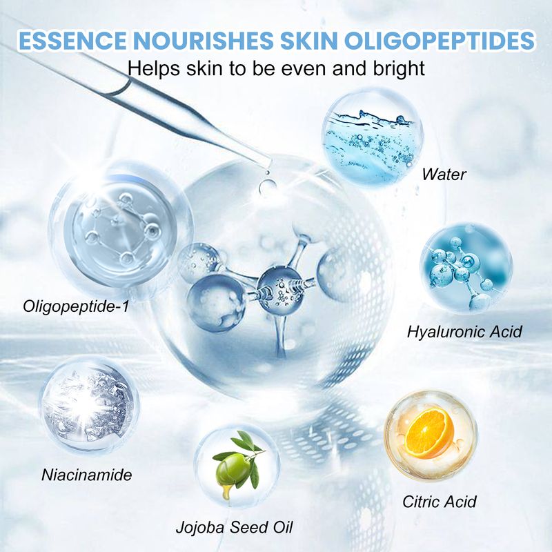 EELHOE Oligopeptide Mini Bubble Cleansing Essence, Pore-Tightening Skin Gentle Deep Clean Blackhead Acne_voghion.com