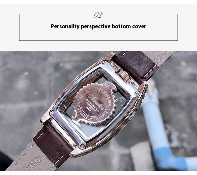 Wine Bucket Time Running naiste teemantkomplektiga võrgust punane trend pöörlev kvartsist moekell_voghion.com