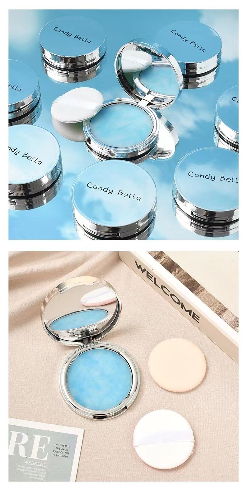 Candybella Blue Sky Cloud Ölkontroll-Make-up-Fixierung, puderfrei, gefroren, zart, hautfreundlich, natürlich, langlebig_voghion.com